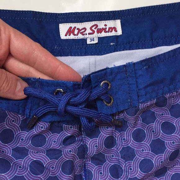 Mr.Swim Other - Men’s “MR.SWIM” Swim Trunks Shorts W34 6” inseam